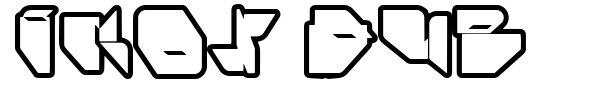 Ikos Dub font preview